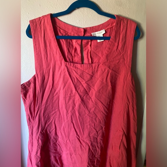 Cynthia Rowley 3X linen/Viscose dress - Picture 2 of 15